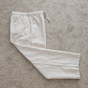 Liz Claiborne Women's Relaxed Fit Linen-blend Slacks